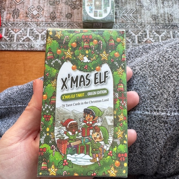 X'Mas Elf Tarot Cards - Green Edition - Picture 3 of 4